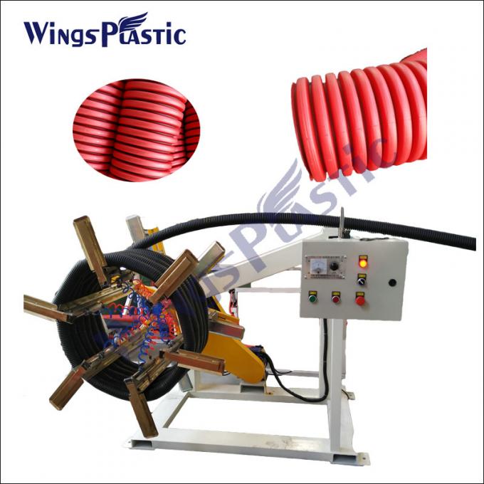 17m*2M*2.8m PE สายการผลิตท่อ corrugated ด้วยระบบควบคุม PLC 4