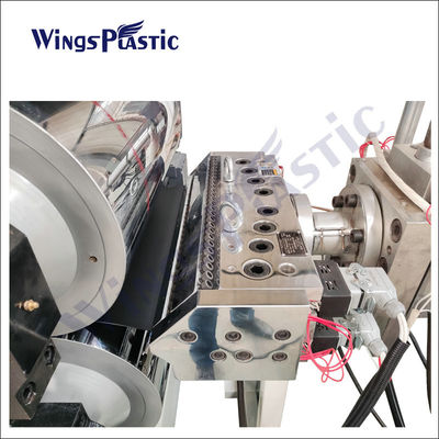 เครื่องอัดรีดแผ่นพลาสติก HDPE LDPE เครื่องทำแผ่น PP 500-1200mm