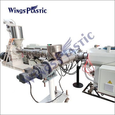 ท่อพลาสติกพีอี Extrusion Line Plastic HDPE Pipe Machinery 20-110mm