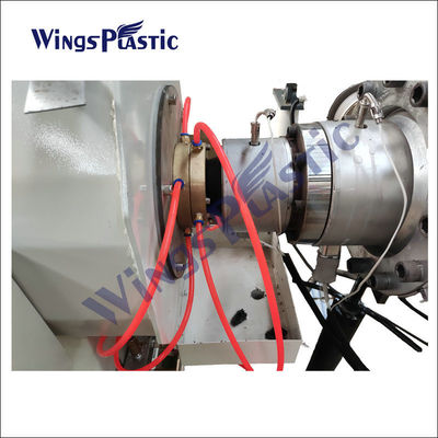 ท่อพลาสติกพีอี Extrusion Line Plastic HDPE Pipe Machinery 20-110mm