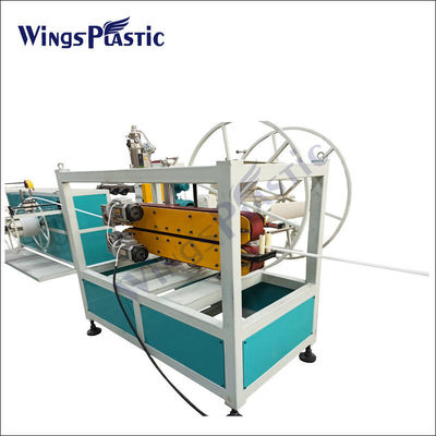 เครื่องอัดรีดท่อ HDPE PE เครื่องผลิตท่อไฟฟ้าพลาสติก PE