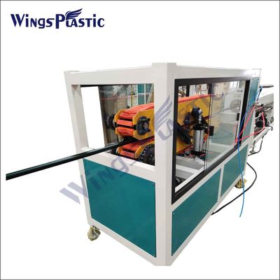 เครื่องอัดรีดท่อพลาสติกความเร็วสูงสายการอัดรีดท่อ HDPE Pe ผลผลิตสูง