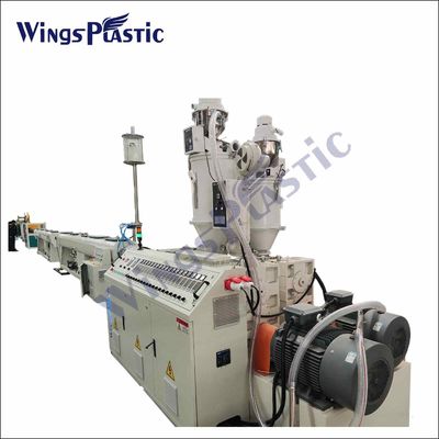 เครื่องอัดรีดท่อ PPR PP HDPE สายการผลิตท่อพลาสติก PE 150-220กก./ชม
