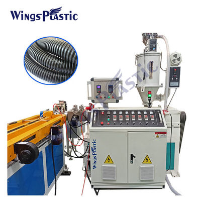 เครื่องอัดรีดท่อไนล่อน PE Pvc PP เครื่องรีดท่อเกลียวอัตโนมัติ