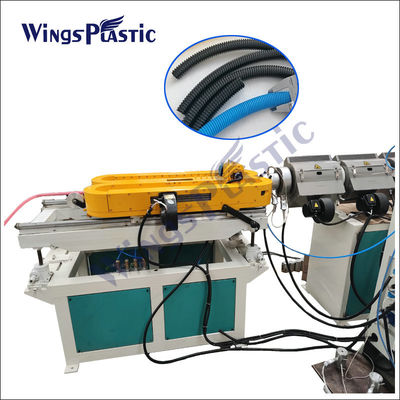 เครื่องอัดรีดท่อไนล่อน PE Pvc PP เครื่องรีดท่อเกลียวอัตโนมัติ