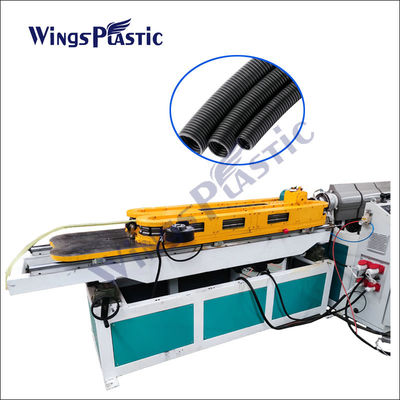 เครื่องอัดรีดท่อพลาสติก PE PP PA PVC เครื่องทำท่อลูกฟูก