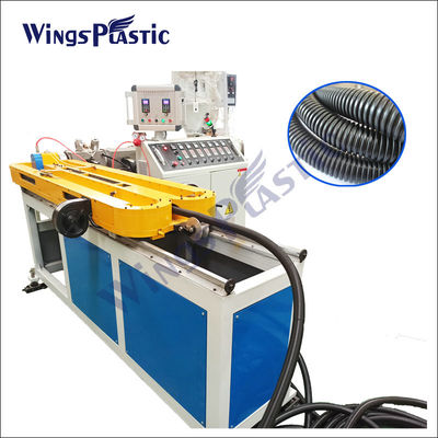 เครื่องอัดรีดท่อพลาสติก PE PP PA PVC เครื่องทำท่อลูกฟูก