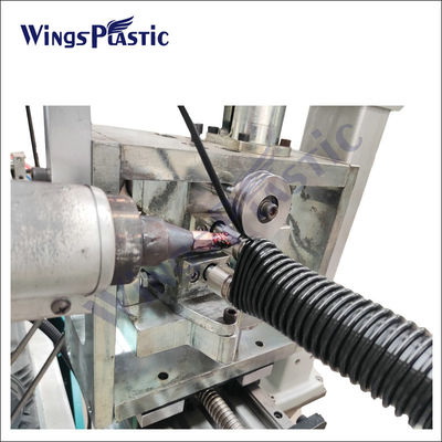 PLC ควบคุมอัตโนมัติ เครื่องดูดฝุ่นท่อลูกฟูก EVA อุปกรณ์รีดท่อ
