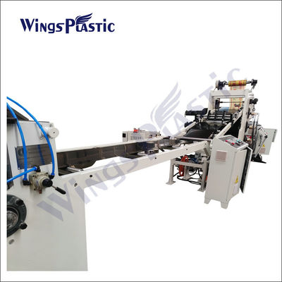 เครื่องอัดรีดแผ่นพลาสติก HDPE LDPE เครื่องทำแผ่น PP 500-1200mm