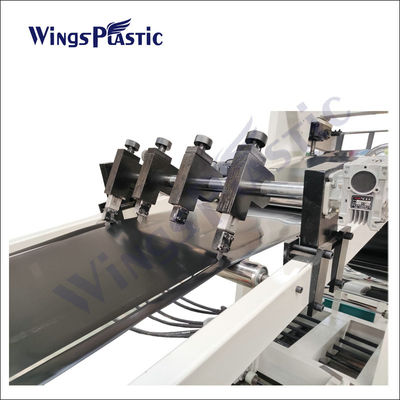 เครื่องอัดรีดแผ่นพลาสติก HDPE LDPE เครื่องทำแผ่น PP 500-1200mm