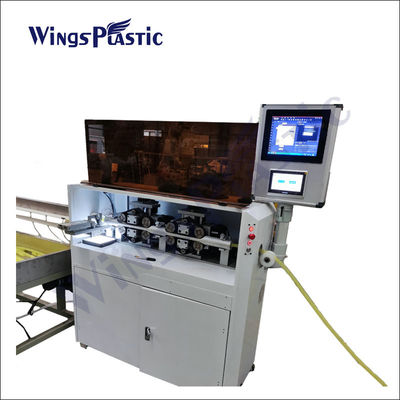 พลาสติกผนังเดี่ยว Shisha ท่อท่อเครื่องทำ Extrusion Line