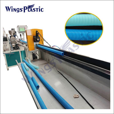 พลาสติก PVC EVA สระว่ายน้ํา อ่อนโยนการทําความสะอาดท่อ extruder การทําเครื่องจักรสายการผลิต