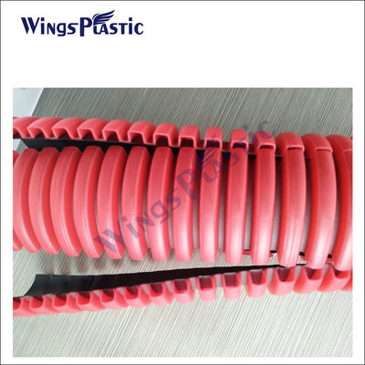 ความเร็วสูง ราคาต่ํา พลาสติก HDPE ผนังสอง DWC ผนัง corrugated ท่อการทํา extrusion เครื่อง