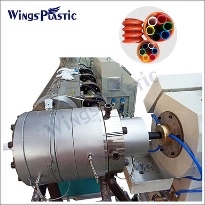 เครื่องอัดรีดท่อพลาสติก Micro Duct Bundle สำหรับ Microducts Bundle Tube