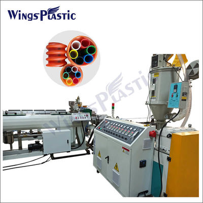 7 Way PE Microduct Tube Bundle Microduct Tube Extrusion Machine สายการผลิต