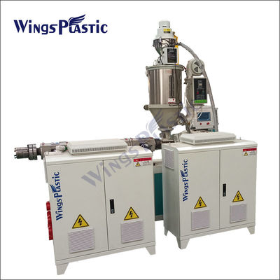 เครื่องทำท่อเกลียว PP PE PA 15KW กำลังมอเตอร์ 40-70 กก. / ชม