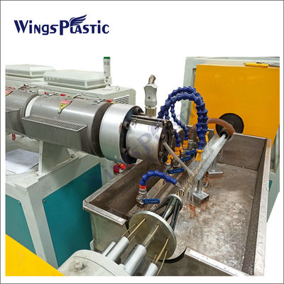 เครื่องทำท่อเกลียว PP PE PA 15KW กำลังมอเตอร์ 40-70 กก. / ชม