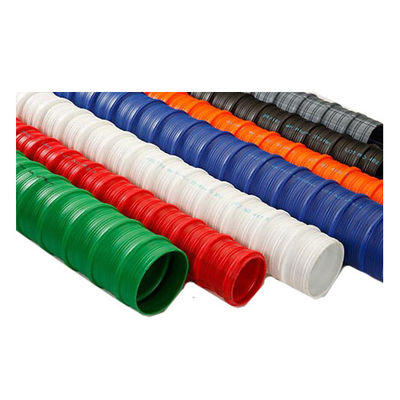 เครื่องอัดรีดท่อลูกฟูกกลม HDPE เกลียวแบนสำหรับคานสะพาน