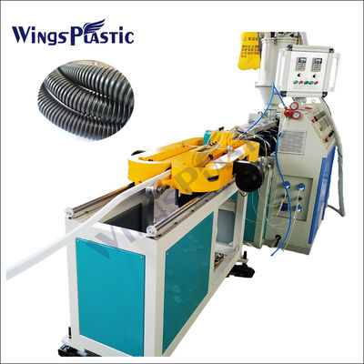 เครื่องปัดท่อพลาสติกที่มีผนังเดียวที่มีผลิต 10-30m/min