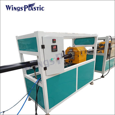เครื่องบดเชือกท่อ HDPE พลาสติก PE PP เครื่องทําท่อ HDPE