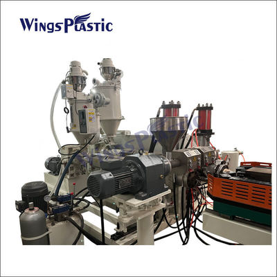 DWC เครื่องท่อ corrugated สําหรับ Hdpe Double Wall ท่อ corrugated ท่อระบายน้ํา