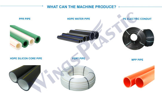 เครื่องบดท่อ HDPE PPR PE PERT