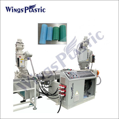 PLC Control EVA Spiral Vacuum Hose Manufacturing Machine สําหรับสระว่ายน้ํา สระว่ายน้ํา