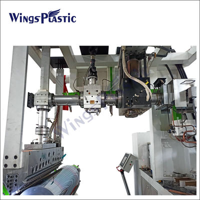 อุปกรณ์รีไซเคิล PS PC PET พลาสติกผ้าม่านแผ่น เครื่อง extruder ขนาดเล็ก ด้วยระบบควบคุม PLC