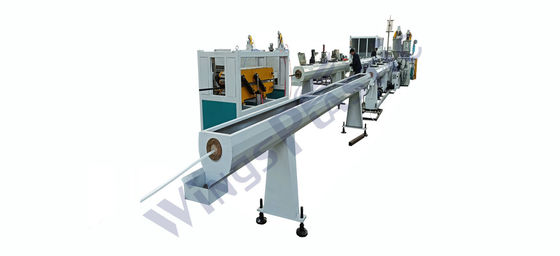 เครื่องบดปลาสติก HDPE PE PP PPR PVC ท่อสายไฟฟ้าด้วย 1-20m/Min