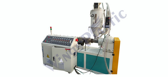 PLC การควบคุม PE ขนาดเล็ก HDPE PPR MPP เส้นไฟฟ้าท่อ extrusion
