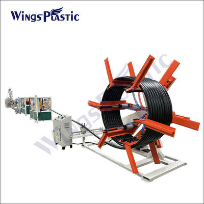 20-110mm PE Pipe Extrusion Production Line พลาสติก PE HDPE เครื่องจักรทําท่อ PPR