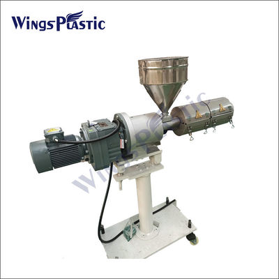 สายเครื่องผลิตพลาสติก PE PPR Pipe Extrusion สําหรับ single screw 20-110mm หรือการผลิตท่อที่กําหนดเอง