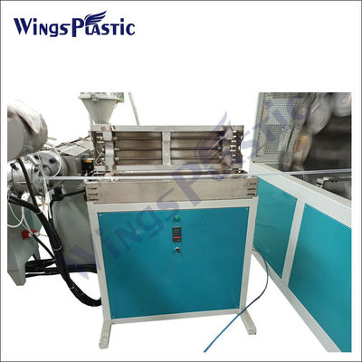 สามชั้น PVC สายการผลิตเครื่องยนต์การเสริมผสม Garde สายท่อท่อ extrusion