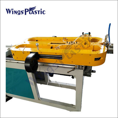 พลาสติก PE PP PVC สายกลมยืดหยุ่นผนังเดียวท่อ corrugated extrusion ทําเครื่องจักรสาย
