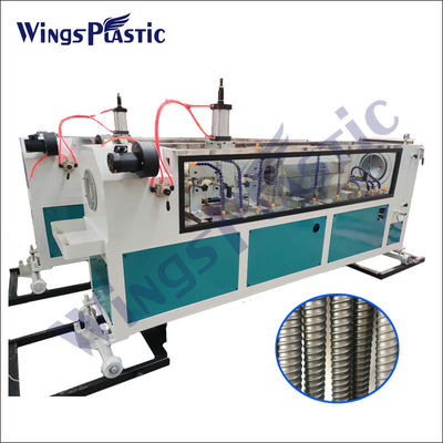 เครื่องผลิตท่อลูกฟูก PE HDPE เครื่องผลิตท่อไฟฟ้า