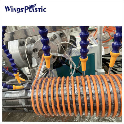 เครื่องผลิตเชือกดูด PVC โรงงาน เครื่องผลิตเชือกดูด PVC Spiral
